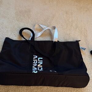 Under Armour Black Tote with silver